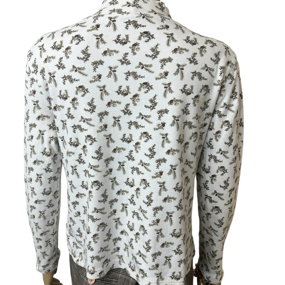 🔥🔥Croft & Barrow Lady Cotton Turtle Neck Sweater Shirt Petite Small☑️ - Picture 5 of 7
